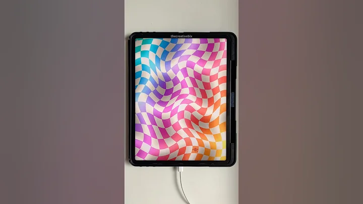 Easy wavy pattern! #shorts #procreate #ipad #digitalart #cute #aesthetic #preppy #easy #drawing #fun