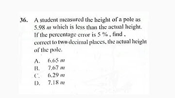 WAEC 2023 | Objective Question 36 to 40