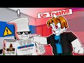 Destroying a hater in roblox flee the facility