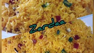 Zarda recipe | simple and easy meethe chawal recipe