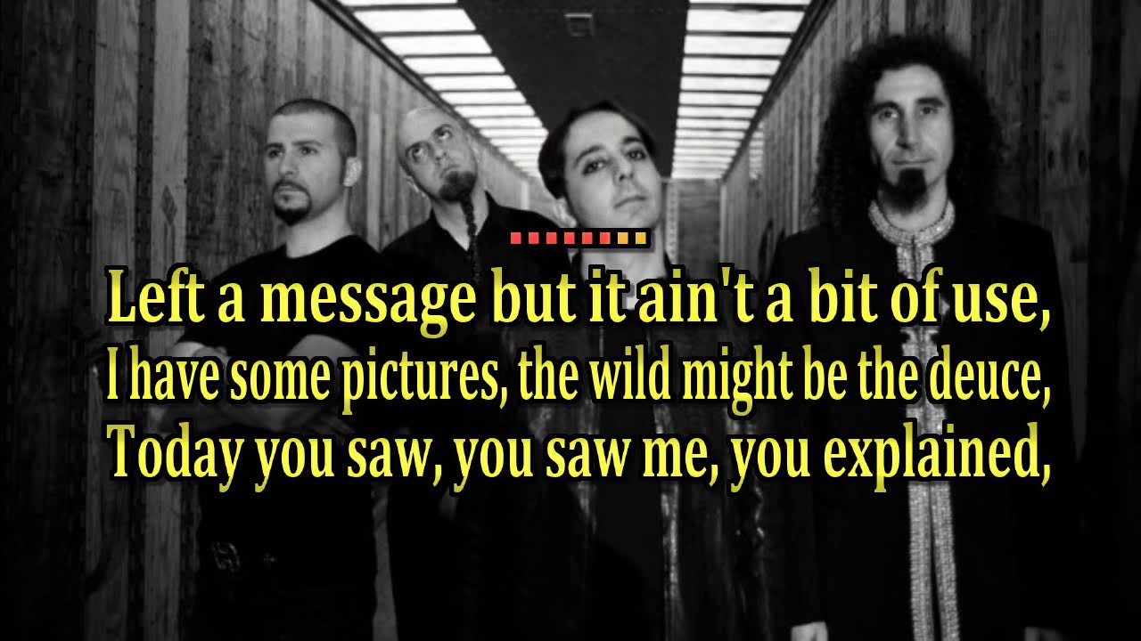 System of a Down - Roulette Lyrics 