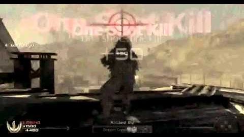 MW2 RARE FOOTAGE OF A 900 NO-SCOPE