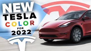 NEW Tesla Paint Colors in 2022 screenshot 1