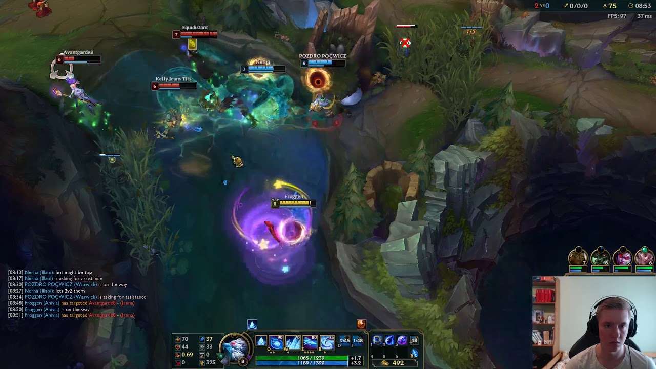 Anivia vs Twisted fate // Froggen anivia // Stream rank na Path 8.5