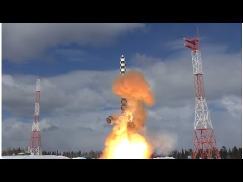 Минобороны поделилось видео испытаний ракеты «Сармат»