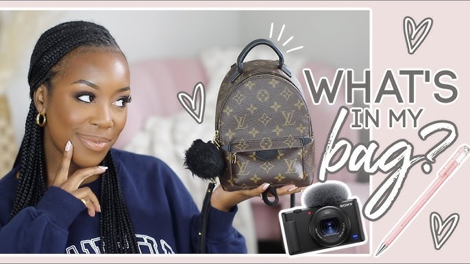 Updated What's In My Bag⎮Louis Vuitton Palm Springs Mini Backpack 