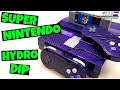 HYDRO DIP SUPER NINTENDO || Purple Carbon Fiber