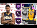 INVINCIBLE PAUL GEORGE GAMEPLAY! LIKE A GOOD NEIGHBOR, PAUL GEORGE IS THERE! NBA 2K21 MyTEAM