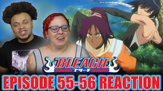 THESE FIGHTS ARE FIRE! -FIRST TIME WATCHING BLEACH EPISODE 55-56: REACTION VIDEO