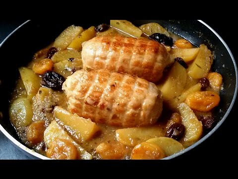 Video: Rollito De Pollo Con Frutos Secos