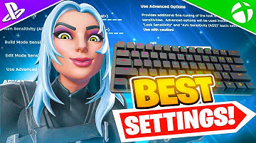 *NEW* BEST Console Keyboard & Mouse sensitivity + Settings in Chapter 6 (PC/PS5/XBOX)