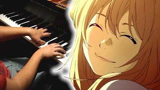 Video voorbeeld van "Shigatsu wa Kimi no Uso (Your Lie in April) OST - Watashi no Uso"