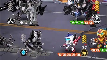 [TRANSFORMERS: Battle Tactics] "DEFENSOR" Defeating Defensor