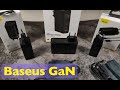 3 зарядки Baseus GaN 45W, 65W и 120W