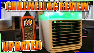 ChillWell Portable AC Review🥶 *UPDATE* 🧊ROOM TEMP TEST🌡️ How Well Has It Worked For Me❓ChilWell AC👌