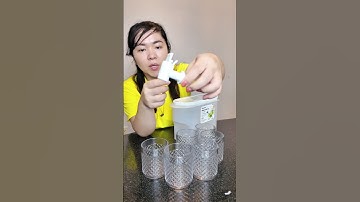 6 cốc nhựa pha lê tặng bình nước Việt Nhật 3,5L #dungdanda7 #reviewgiadung #youtubeshopping