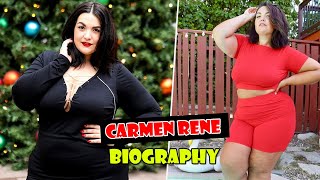 Carmen Rene wiki biography curvy plus size model tiktok instagram star