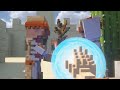 NARUTO uses Rasengan in Realistic Minecraft Village TEARDOWN