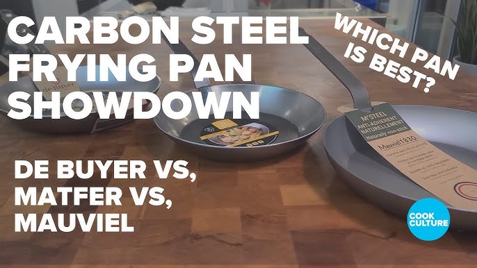 Testing the new OXO Carbon Steel pan vs Matfer, and wow