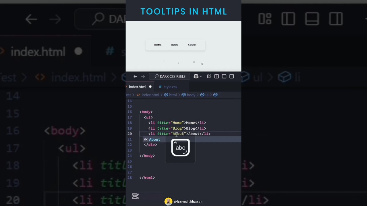 Tooltips In HTML5 Pure HTML A Simple Tooltip Using CodeMinds