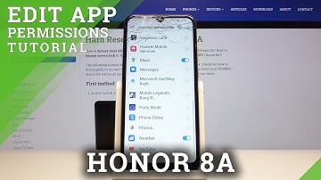 How to Enter Apps Permission in HONOR 8A – Manage Apps Permission