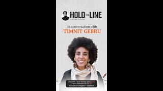 #HoldTheLine: Maria Ressa talks to ethical AI advocate Timnit Gebru
