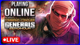 [LIVE] Poisoning My Enemies in Online Multiplayer FFA Matches | C&C Generals Zero Hour
