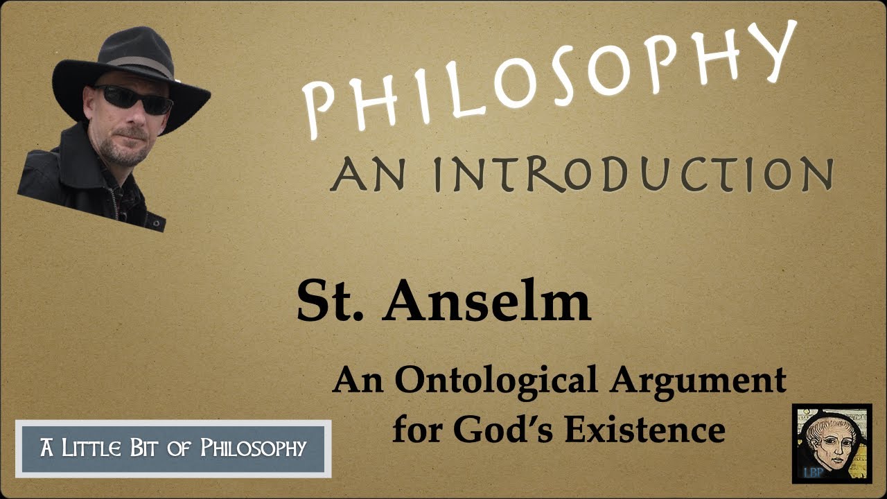 Anselm - An Ontological Argument