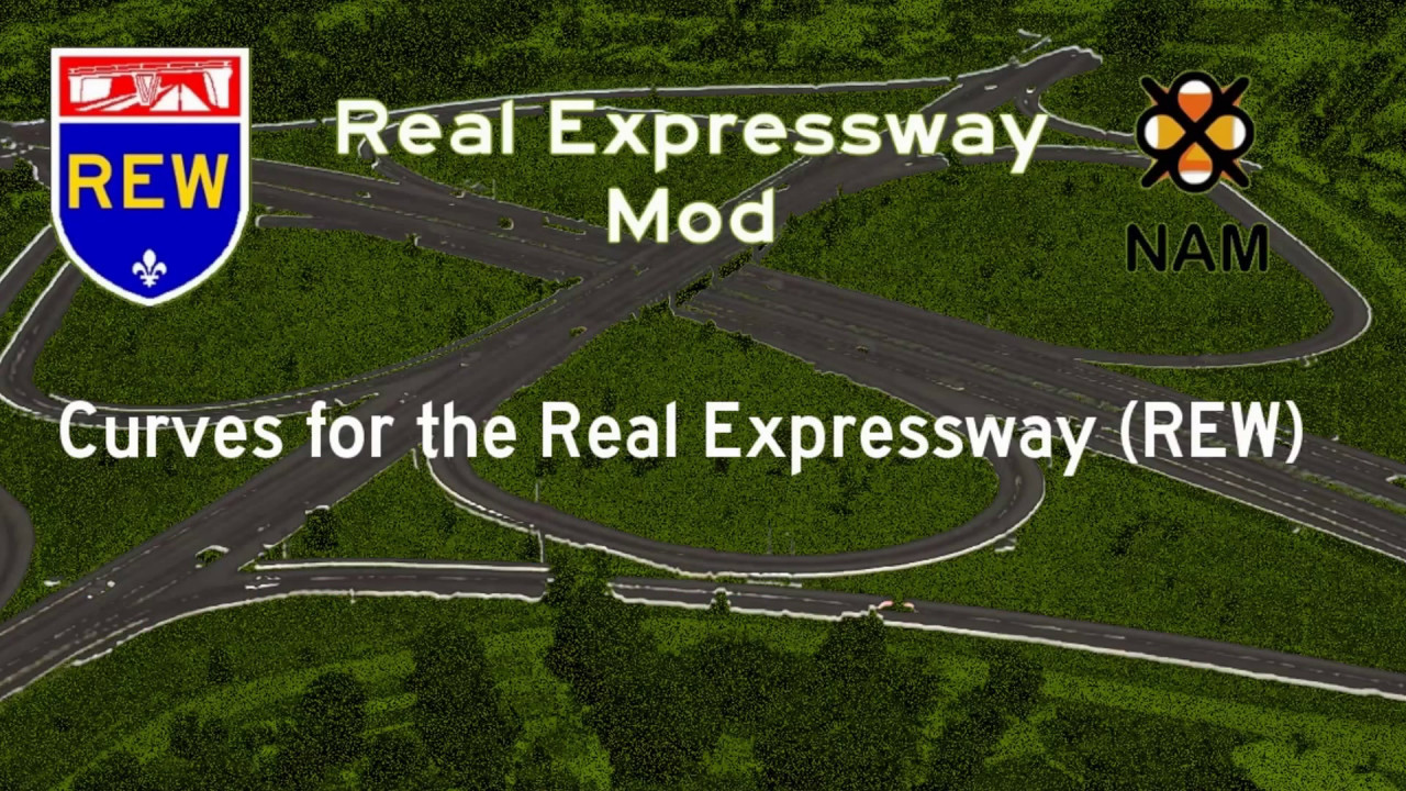 Network Addon Mod Real Expressway Rew Part 1 For Simcity 4 Youtube