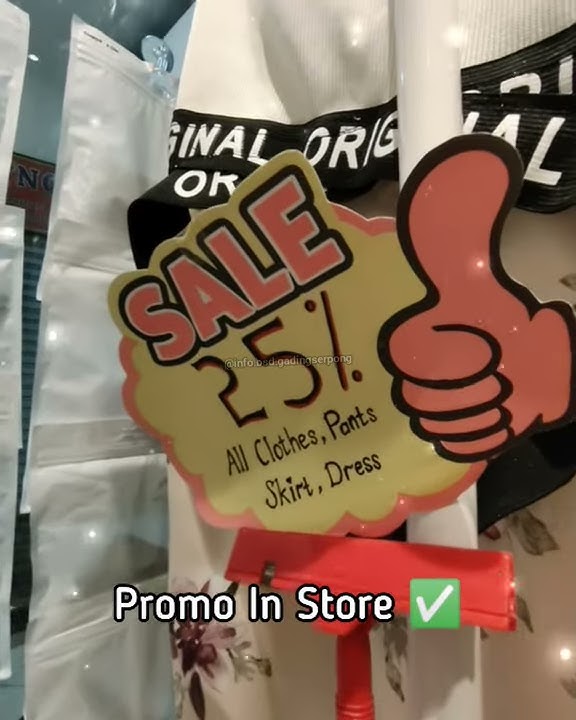 DI PASAR BEGINI ADA BUTIK FASHION KEREN 😱
