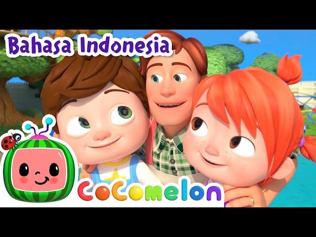 Lagu Ayahku | CoComelon Bahasa Indonesia - Lagu Anak Anak class=