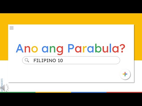 PARABULA | ELEMENTO NG PARABULA | FILIPINO 10
