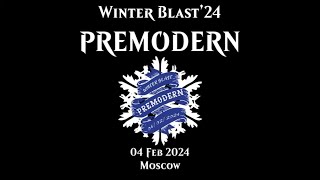 R1 || BG Order Rock vs Sligh || Premodern || Winter Blast’24 Quarterly Tournament