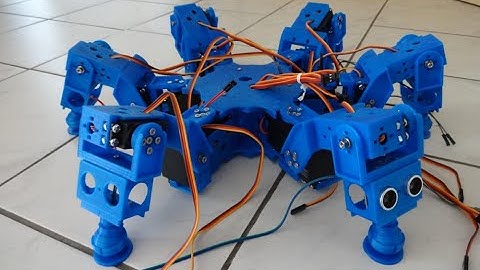 Meet Gilbert300, the 3D Printed Arduino-Based Hexapod