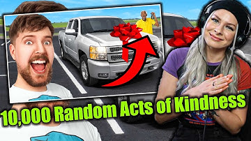 MRBEAST!! | We Did 10,000 Random Acts of Kindness REACTION @BeastPhilanthropy