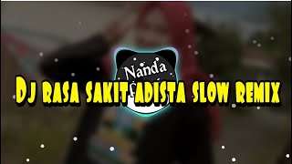 DJ RASA SAKIT ADISTA SLOW REMIX (NANDA PUTRI🎧