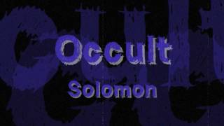 Occult - Solomon [FREE DOWNLOAD]