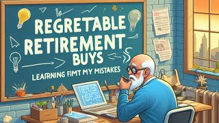 RETIREMENT PLANNING :Regrettable Retirement Buys: Learning From My Mistakes