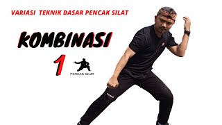 Kombinasi 1 Pencak Silat - Variasi Teknik Dasar Pencak Silat