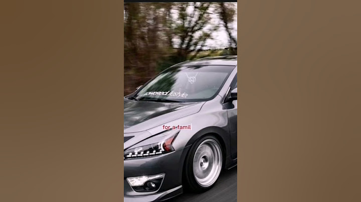 The most important question about the Nissan altima