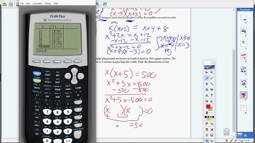 Algebra 1: Unit 7 Lesson 12 review part 3