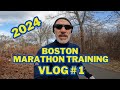 Boston marathon training  vlog  off and running