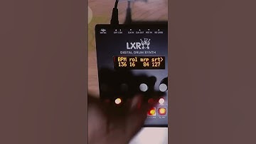 Erica Synth LXR 02 - Morfing KITS #techno #techdrum #synth #drummachines