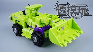 【SwiftTransform】Right Leg Of Devastator! OX SCRAPPER G1 DEVASTATOR CONSTRUCTICONS 透模玩速变 OX大力神 铲车 MMC