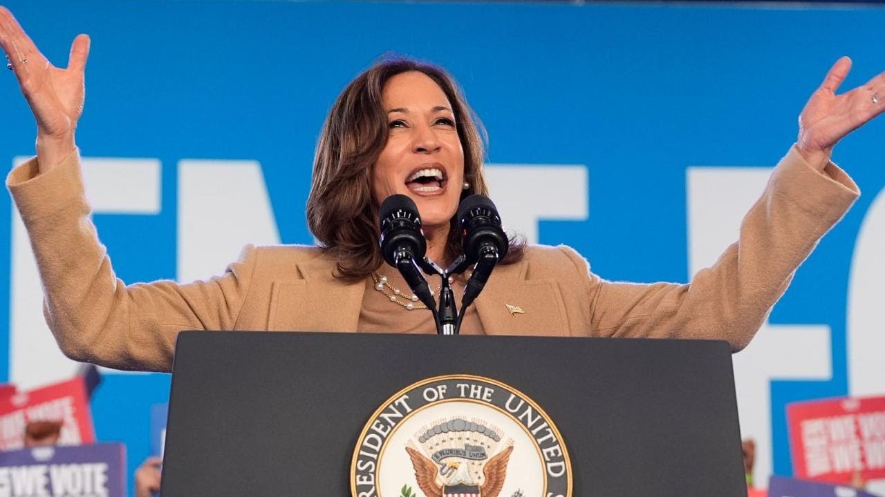 Harris holds final campaign rally in Philadelphia - YouTube
