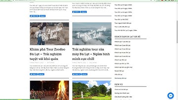 Quản lý chuyên mục, bài viết và tag