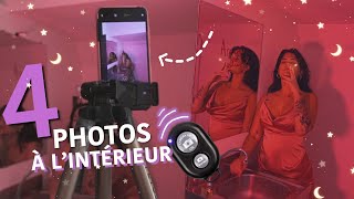 4 IDÉES PHOTOS À FAIRE CHEZ SOI SEUL !