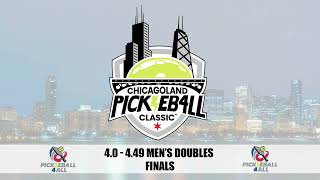 Men's Doubles 4.0 - 4.49 FINALS - Chicagoland Pickleball Classic