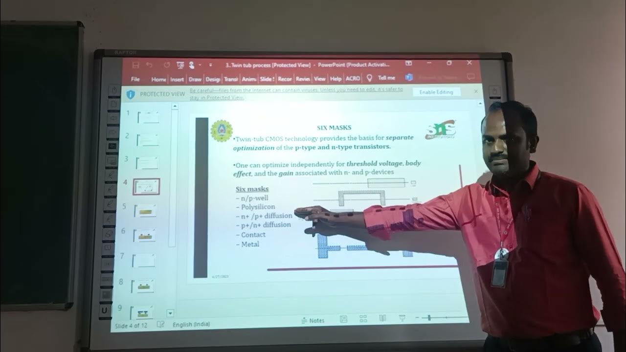 CMOS Fabricationtwin tub process YouTube