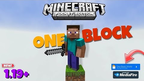 How To Download One block Map In Minecraft PE || 1.19+ || #gaming #minecraft